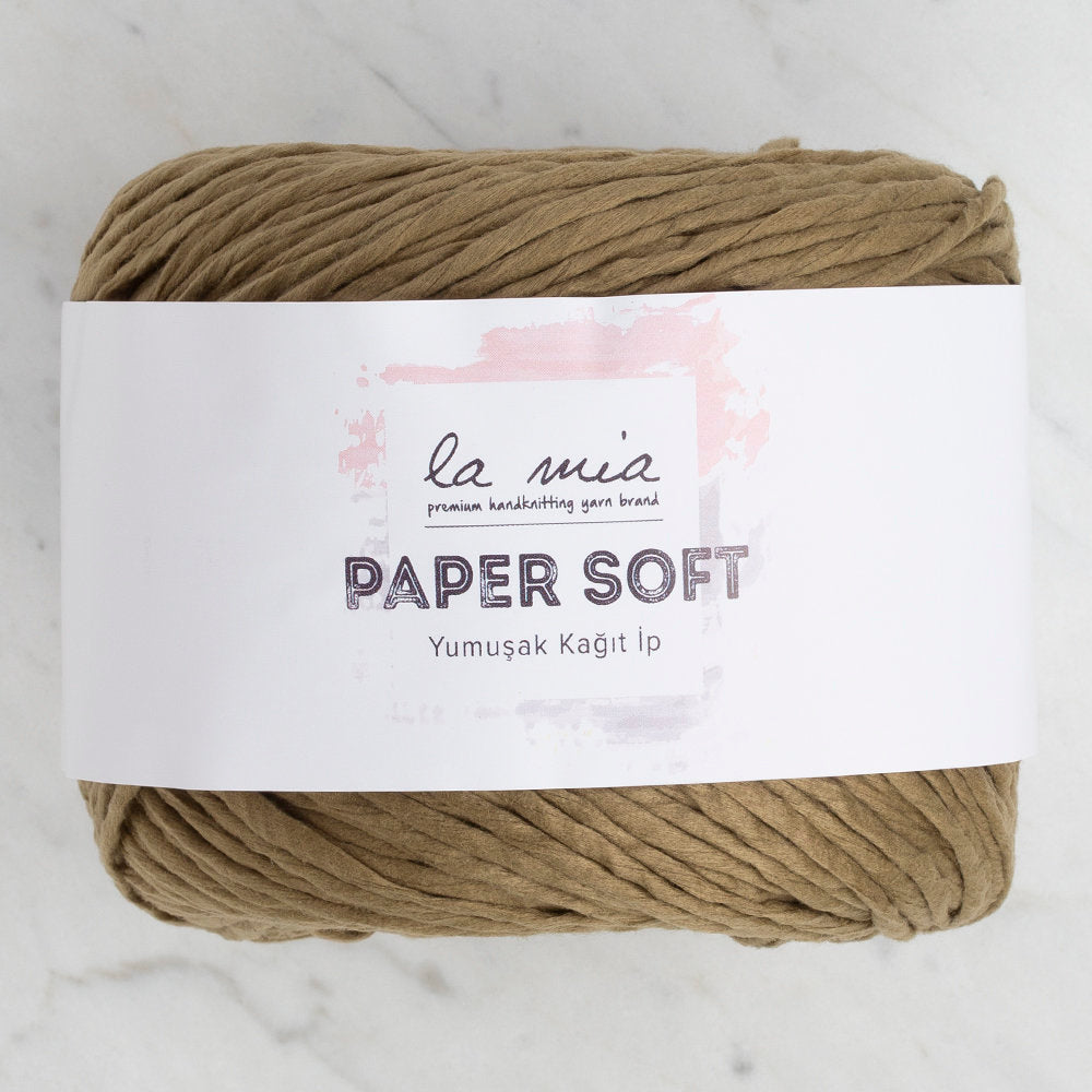 La Mia Paper Soft Küf Yeşili Yumuşak Kağıt İp - L053